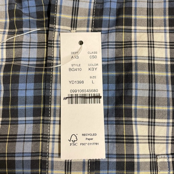 Jcrew Secret Wash organic cotton poplin shirt BG410 - Picture 4 of 6